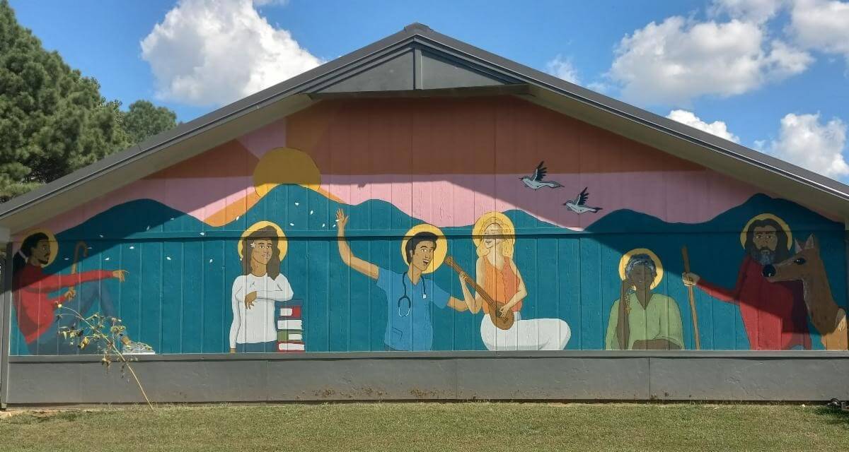Mural at All Saints