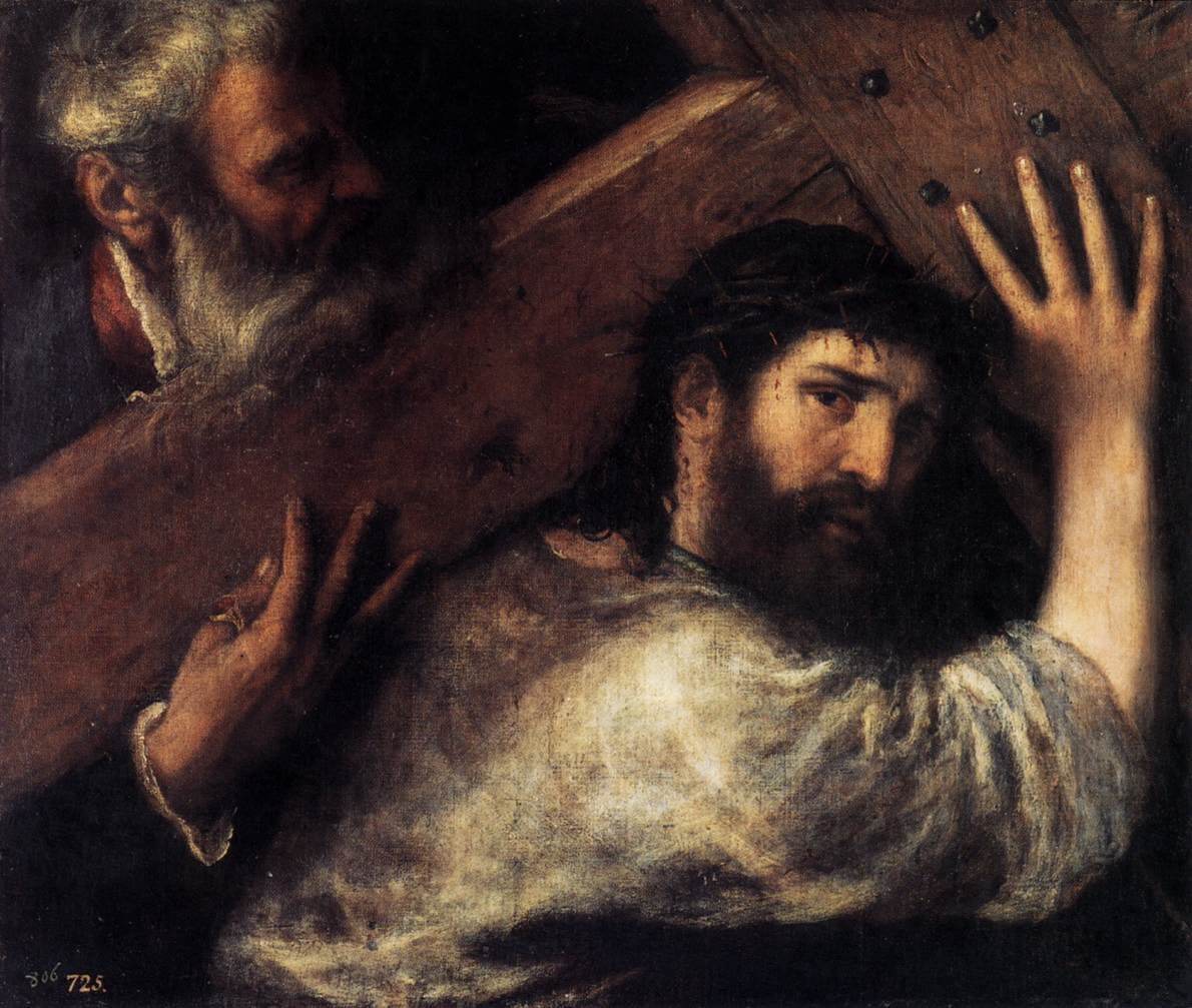 Christ Carrying the Cross by Titian