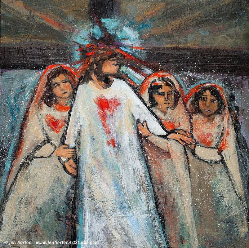 Alas, Jesus' words to these women will become all too true.