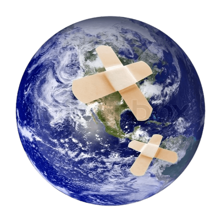 Band Aid World Tikkun Olam - to repair the world