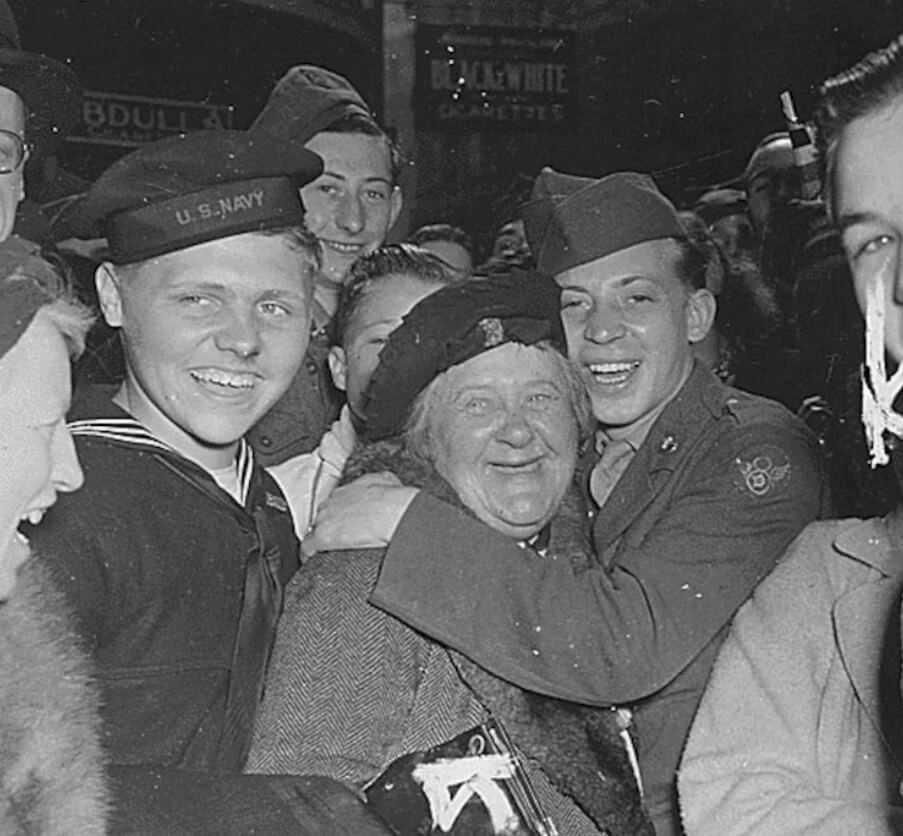 I can only guess what London must have been like on May 8th of 1945